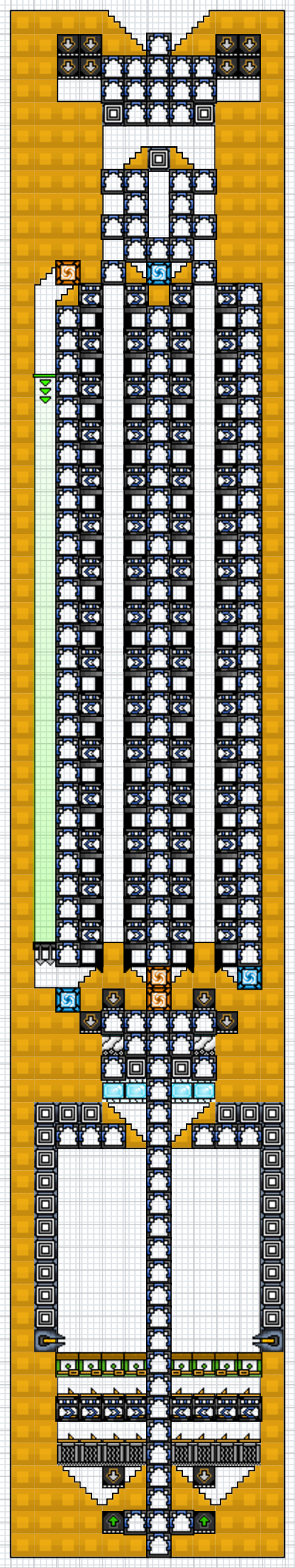 An efficient vertical sand processing plant community layout render