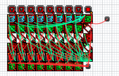 8bit Adjustable Clock community layout render