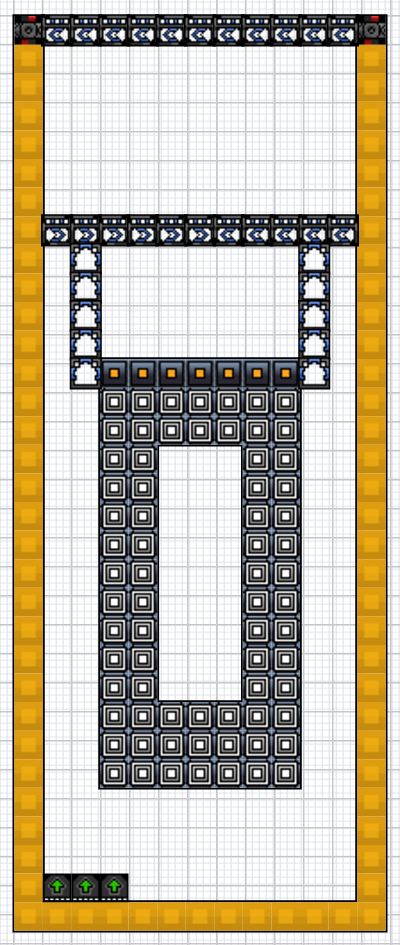 Simple gold melter community layout render