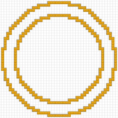 Aura Circles - glass community layout render