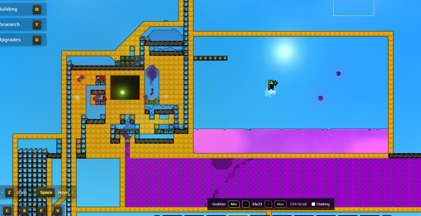 Community automated Fluxite and Voidbloom production layout