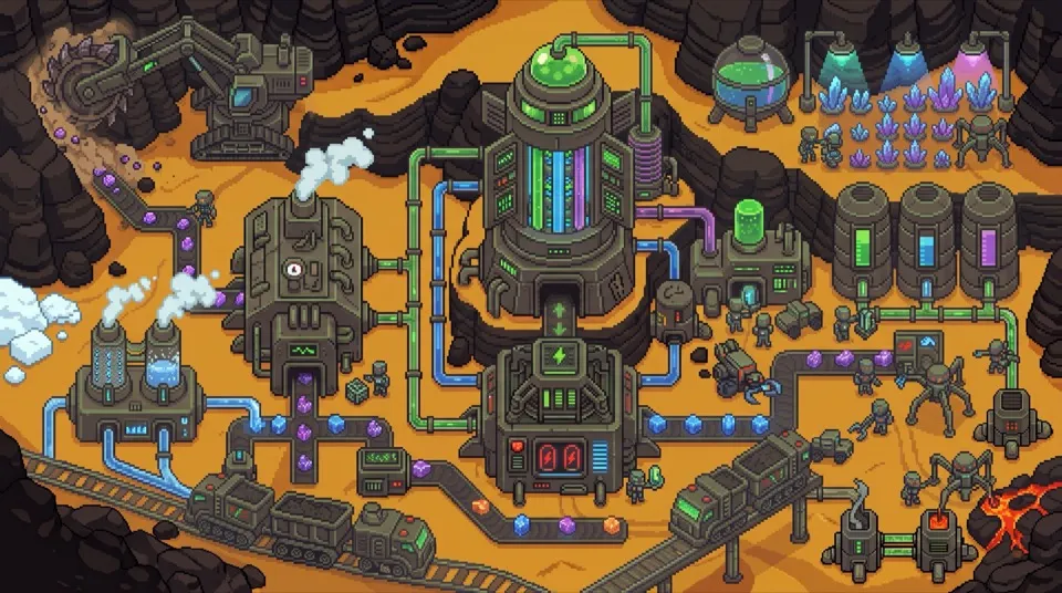 Sandustry mods and technology expansion