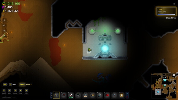 Sandustry advanced underground exploration