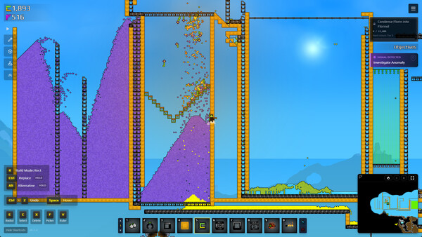 Sandustry large automated refinery
