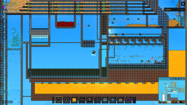 Sandustry conveyor factory scene