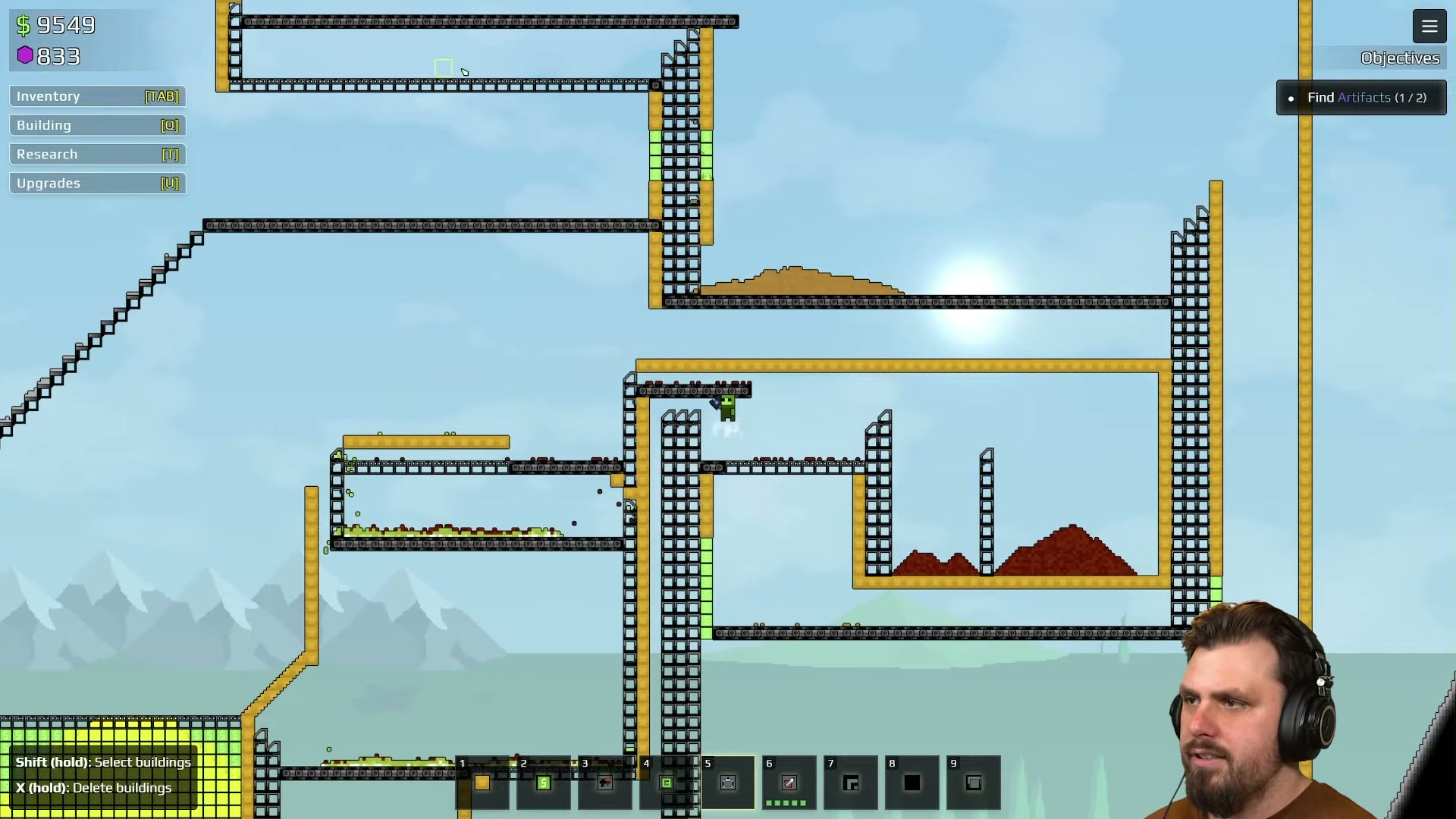 Stalled community Lava automation route